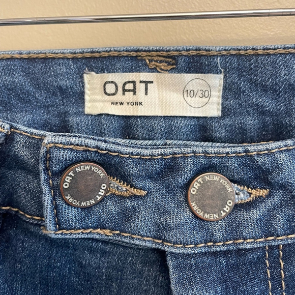 Anthropologie Oat Wide Leg Jeans Size 10/30 - Picture 2 of 6